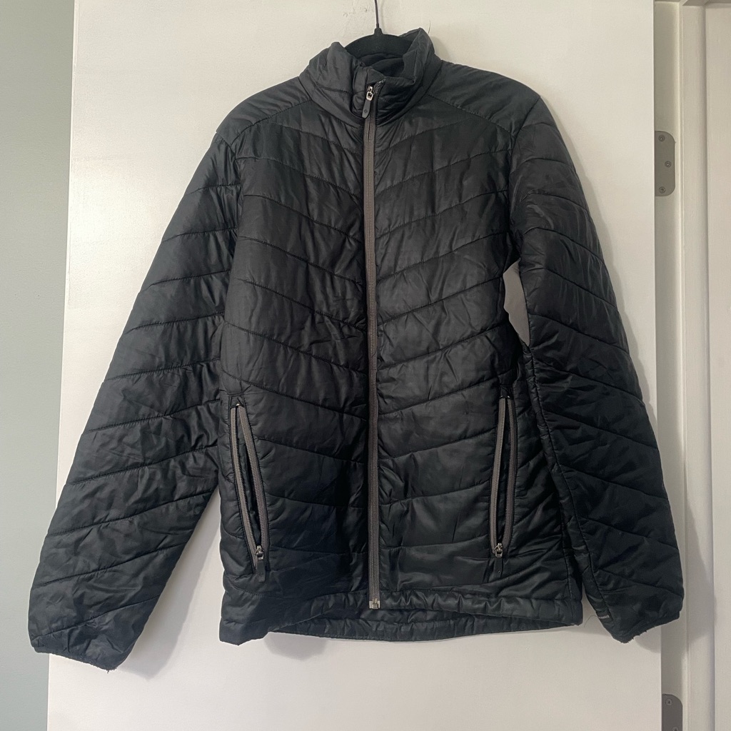 Mens Columbia Black Jacket Size Small Mens Columbia Black Jacket Size Small